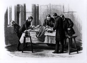 Cirugía Antiséptica, 1882 de English School